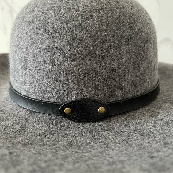 Grey Wool Hat - Picture 2 of 4